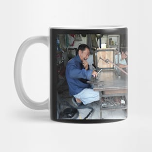 Metal Work Mug